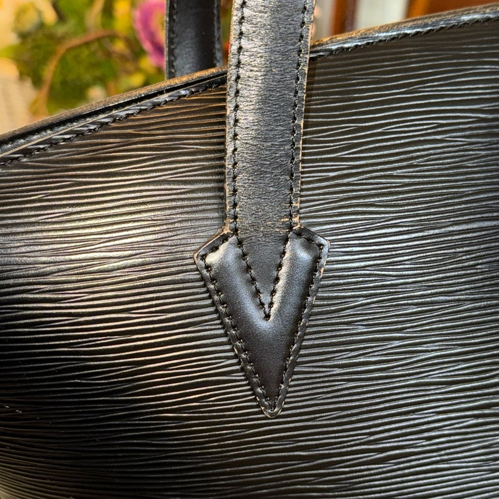 Louis Vuitton Black Epi Saint Jacques Tote Bag - Picture 6 of 16